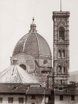 Campanile Duomo di Frenze nel 1855