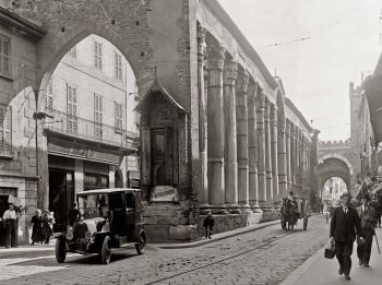 Milano negli anni 30, foto d'epoca.