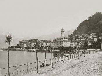 Foto storica di Bellagio sul lago di Como